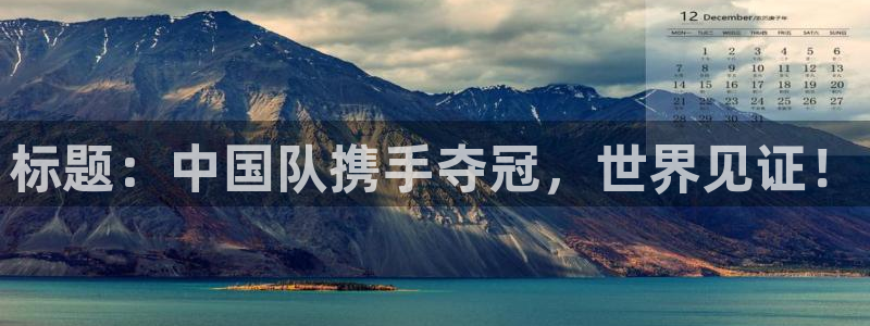 世界杯直播观看:标题:中国队携手夺冠,世界见证!