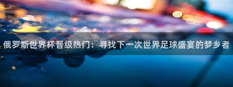 世界杯决赛圈球队：俄罗斯世界杯晋级热门：寻找下一次世界足球盛宴的梦乡者
