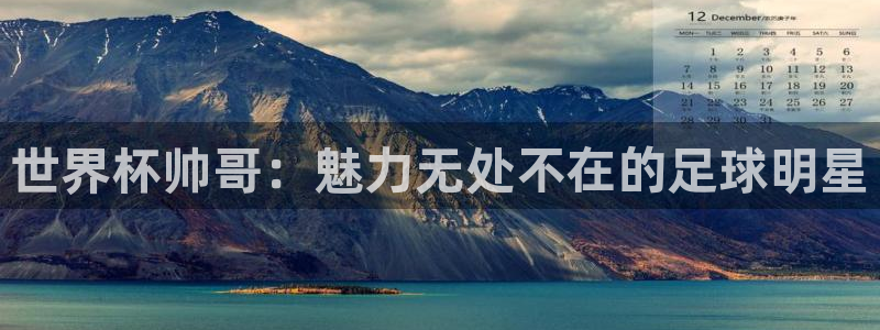 世界杯 2026：世界杯帅哥：魅力无处不在的足球明星